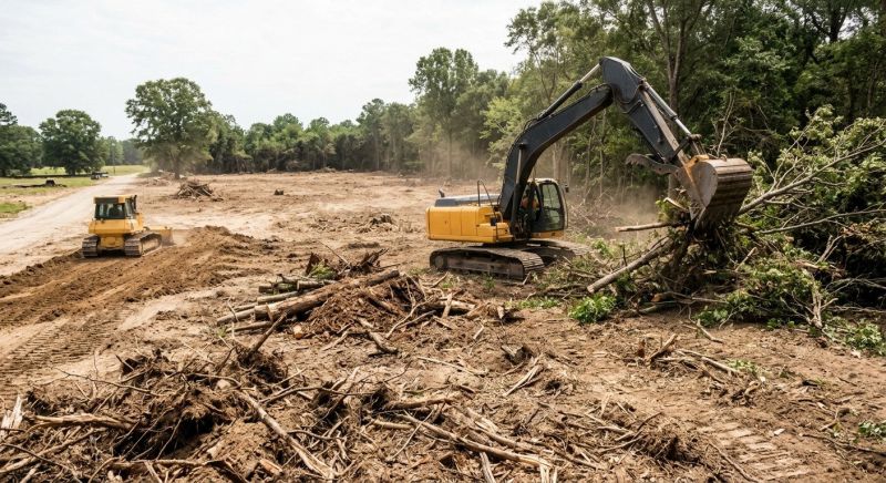 Commercial Lot Clearing in Atlanta, GA