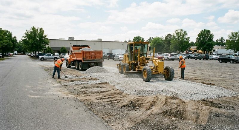 Parking Lot Excavation in Park City, UT