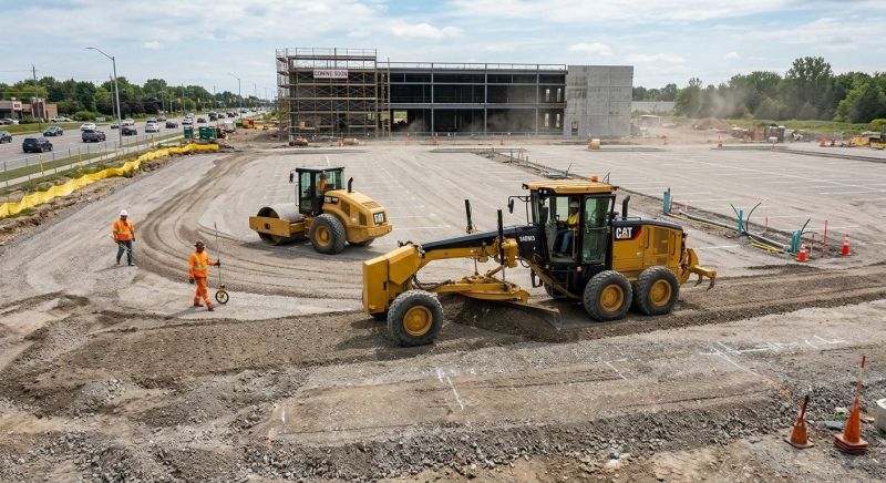 Parking Lot Gravel Repair in Suwanee, GA